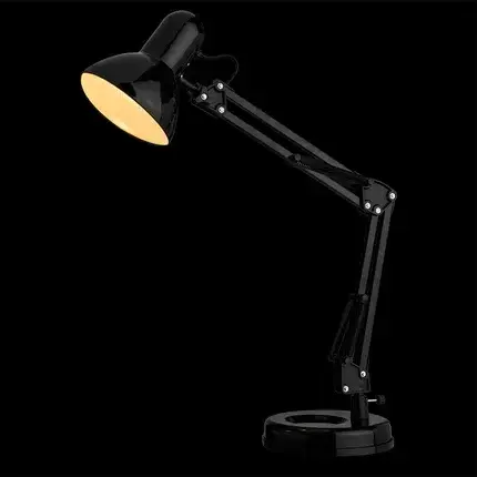 Настольная лампа Arte Lamp A1330LT-1BK JUNIOR — черный, ракурс 2