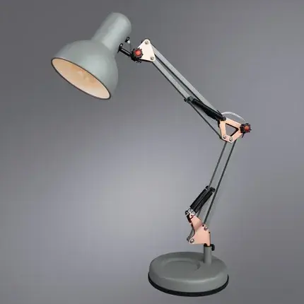 Настольная лампа Arte Lamp A1330LT-1GY JUNIOR — серый, ракурс 2