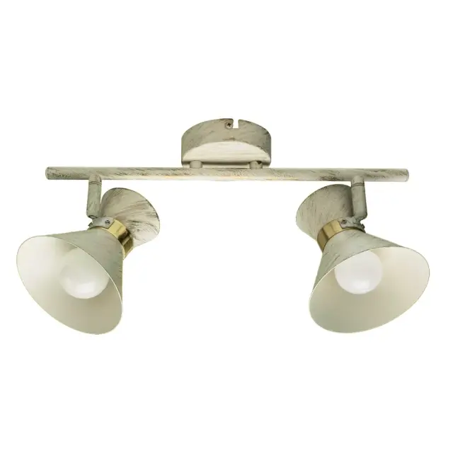 Спот Arte Lamp A1406AP-2WG BALTIMORE — белое золото