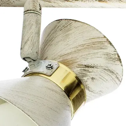 Спот Arte Lamp A1406AP-2WG BALTIMORE — белое золото, ракурс 3