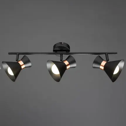 Спот Arte Lamp A1406PL-3BK BALTIMORE — черный, ракурс 2