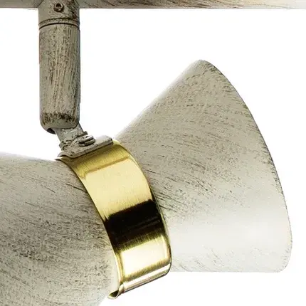 Спот Arte Lamp A1406PL-3WG BALTIMORE — белое золото, ракурс 3