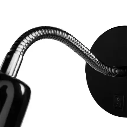 Бра Arte Lamp A1408AP-1BK DORM — черный, ракурс 3