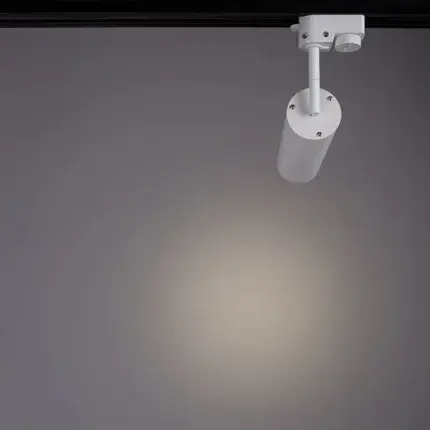 Светильник для однофазного трека Arte Lamp A1412PL-1WH PERISCOPIO — белый, ракурс 3
