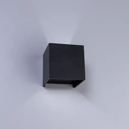 Уличный светильник Arte Lamp A1414AL-1GY RULLO — черный, ракурс 2