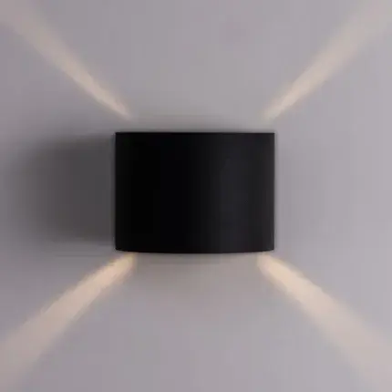 Уличный светильник Arte Lamp A1415AL-1BK RULLO — черный, ракурс 2