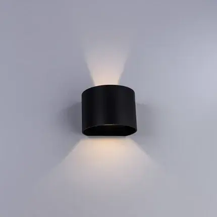 Уличный светильник Arte Lamp A1415AL-1GY RULLO — черный, ракурс 2