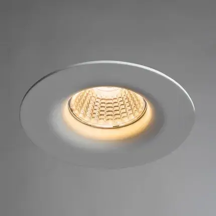Точечный светильник Arte Lamp A1427PL-1WH UOVO — белый, ракурс 2