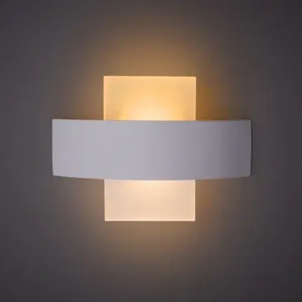 Бра Arte Lamp A1444AP-1WH CROCE — белый, ракурс 3