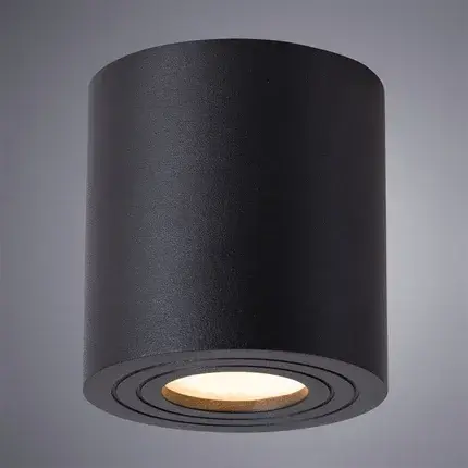 Точечный светильник Arte Lamp A1460PL-1BK GALOPIN — черный, ракурс 2