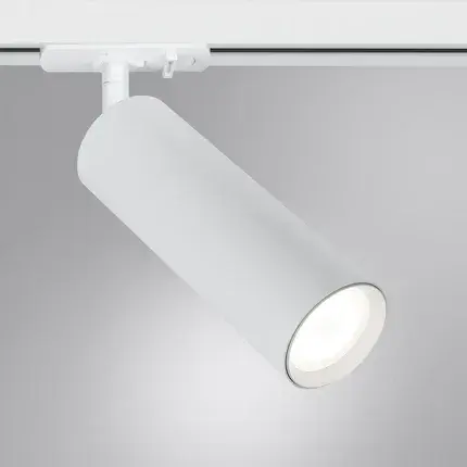 Светильник для однофазного трека Arte Lamp A1515PL-1WH BEID — белый, ракурс 2