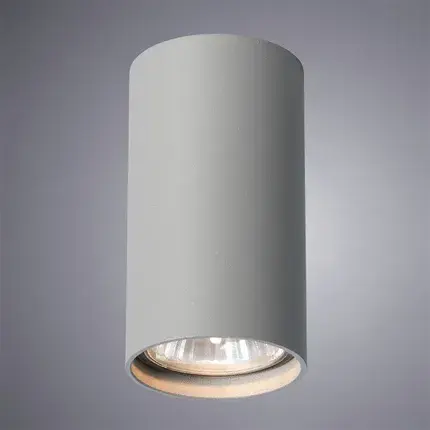 Точечный светильник Arte Lamp A1516PL-1GY UNIX — серый, ракурс 2