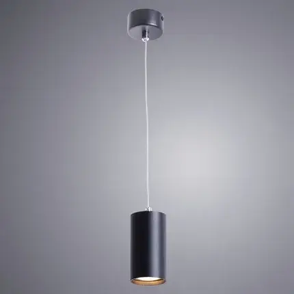 Светильник Arte Lamp A1516SP-1BK CANOPUS — черный, ракурс 2