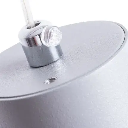 Светильник Arte Lamp A1516SP-1GY CANOPUS — серый, ракурс 3