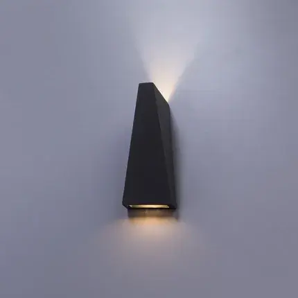 Уличный светильник Arte Lamp A1524AL-1GY COMETA — черный, ракурс 2