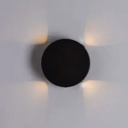 Уличный светильник Arte Lamp A1525AP-1RI TAMBURELLO — коричневый, ракурс 2