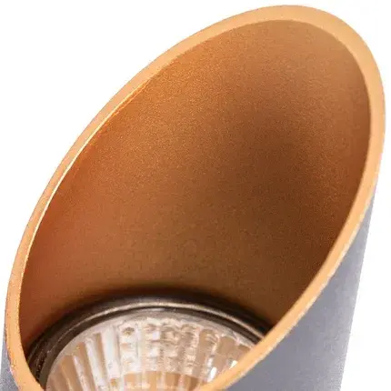Точечный светильник Arte Lamp A1535PL-1BK PILON-GOLD — черный, ракурс 3