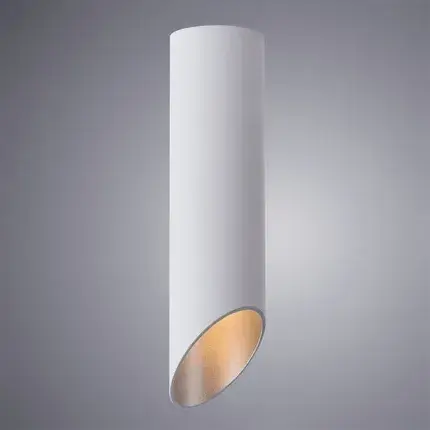 Точечный светильник Arte Lamp A1535PL-1WH PILON-SILVER — белый, ракурс 2