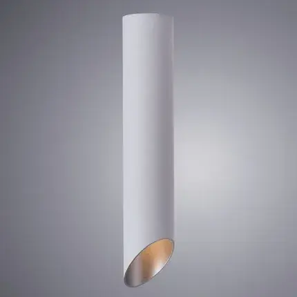 Точечный светильник Arte Lamp A1536PL-1WH PILON-SILVER — белый, ракурс 2