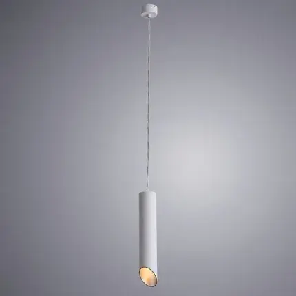 Светильник Arte Lamp A1536SP-1WH PILON-SILVER — белый, ракурс 2