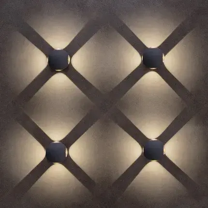 Бра Arte Lamp A1544AL-4GY CONRAD — черный, ракурс 4