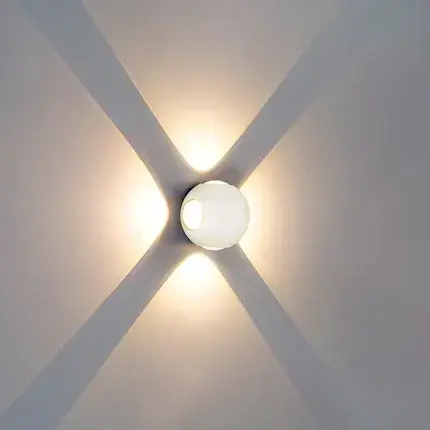Уличный светильник Arte Lamp A1544AL-4WH CONRAD — белый, ракурс 4