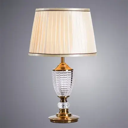 Настольная лампа Arte Lamp A1550LT-1PB RADISON — медь, ракурс 2