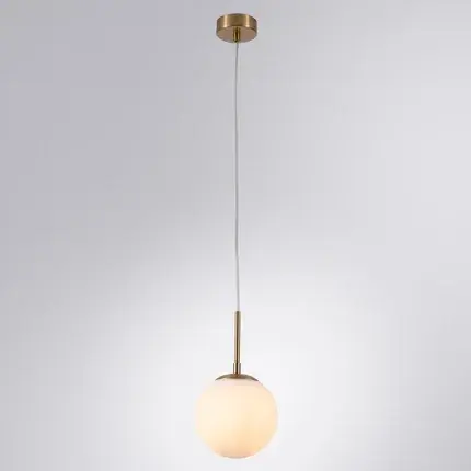 Светильник Arte Lamp A1565SP-1PB VOLARE — медь, ракурс 2