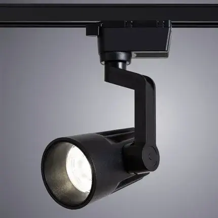 Светильник для однофазного трека Arte Lamp A1613PL-1BK WALES — черный, ракурс 2