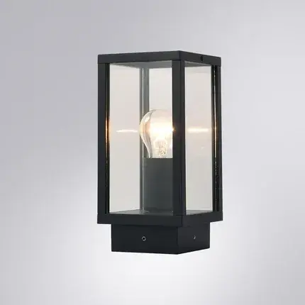 Уличный светильник Arte Lamp A1631FN-1BK POT — черный, ракурс 2
