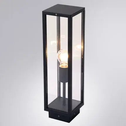 Уличный светильник Arte Lamp A1631PA-1BK POT — черный, ракурс 2