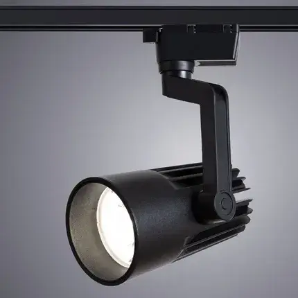 Светильник для однофазного трека Arte Lamp A1640PL-1BK WALES — черный, ракурс 2