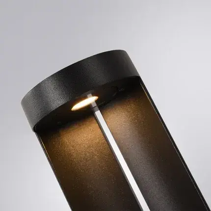 Уличный светильник Arte Lamp A1645PA-1BK NEW YORK — черный, ракурс 3