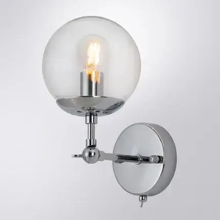 Бра Arte Lamp A1664AP-1CC BOLLA — хром, ракурс 2