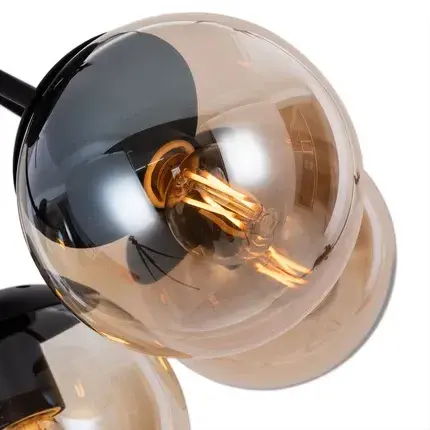 Люстра Arte Lamp A1664PL-5BK BOLLA — черный, ракурс 3