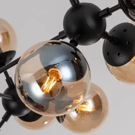 Люстра Arte Lamp A1664SP-12BK BOLLA — черный, ракурс 3