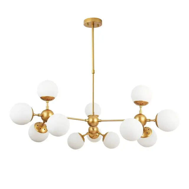 Люстра Arte Lamp A1664SP-12GO BOLLA — золотой
