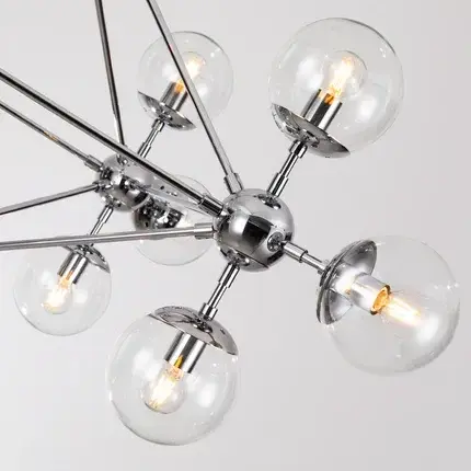 Люстра Arte Lamp A1664SP-15CC BOLLA — хром, ракурс 3