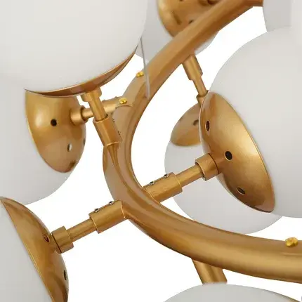 Люстра Arte Lamp A1664SP-25GO BOLLA — золотой, ракурс 3