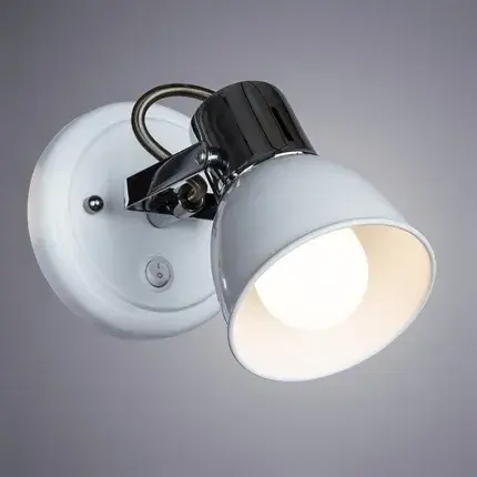Спот Arte Lamp A1677AP-1WH JOVI — белый, ракурс 2