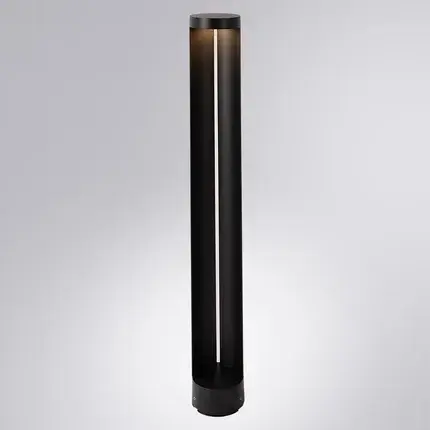 Уличный светильник Arte Lamp A1680PA-1BK NEW YORK — черный, ракурс 2