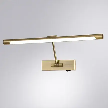 Подсветка для картин/зеркал Arte Lamp A1709AP-1AB HARRISON — бронза, ракурс 2