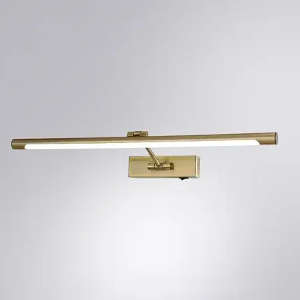 Подсветка для картин/зеркал Arte Lamp A1711AP-1AB HARRISON — бронза, ракурс 2