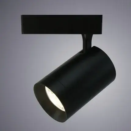 Светильник для однофазного трека Arte Lamp A1730PL-1BK SOFFITTO — черный, ракурс 2