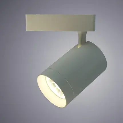 Светильник для однофазного трека Arte Lamp A1730PL-1WH SOFFITTO — белый, ракурс 2