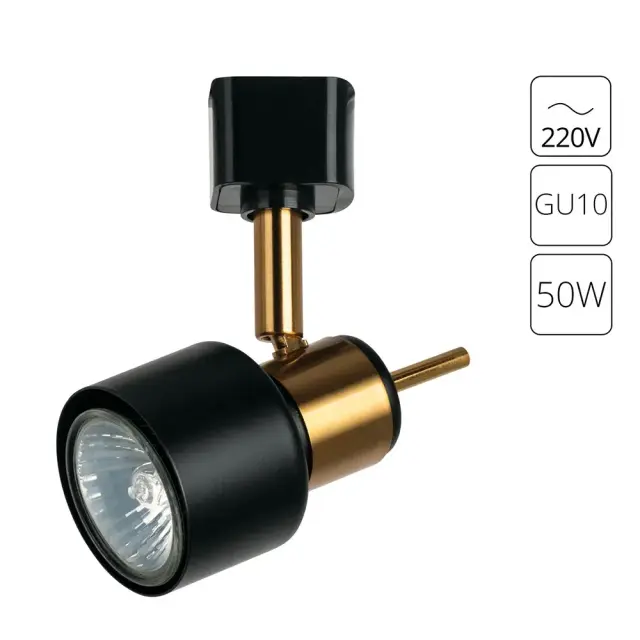 Светильник для однофазного трека Arte Lamp A1906PL-1BK ALMACH — черный