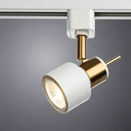 Светильник для однофазного трека Arte Lamp A1906PL-1WH ALMACH — белый, ракурс 2