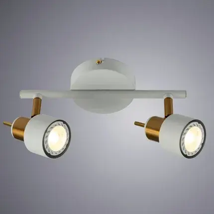 Спот Arte Lamp A1906PL-2WH ALMACH — белый, ракурс 2