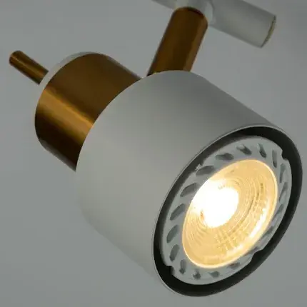 Спот Arte Lamp A1906PL-2WH ALMACH — белый, ракурс 3