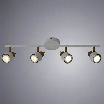 Спот Arte Lamp A1906PL-4WH ALMACH — белый, ракурс 2